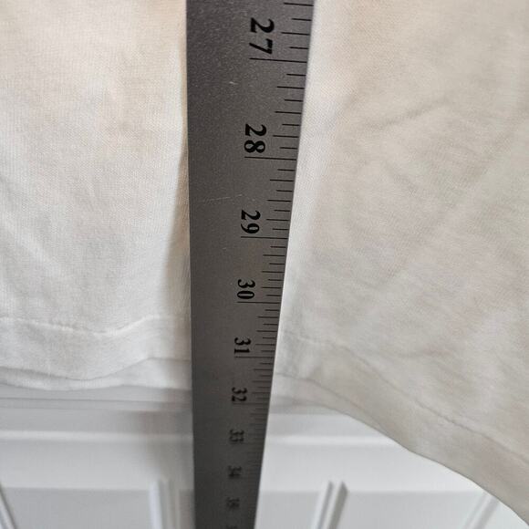 Vintage Alaska Flower T-Shirt Womens Large 90s White Cottage Granny Streetwear - Picture 5 of 8